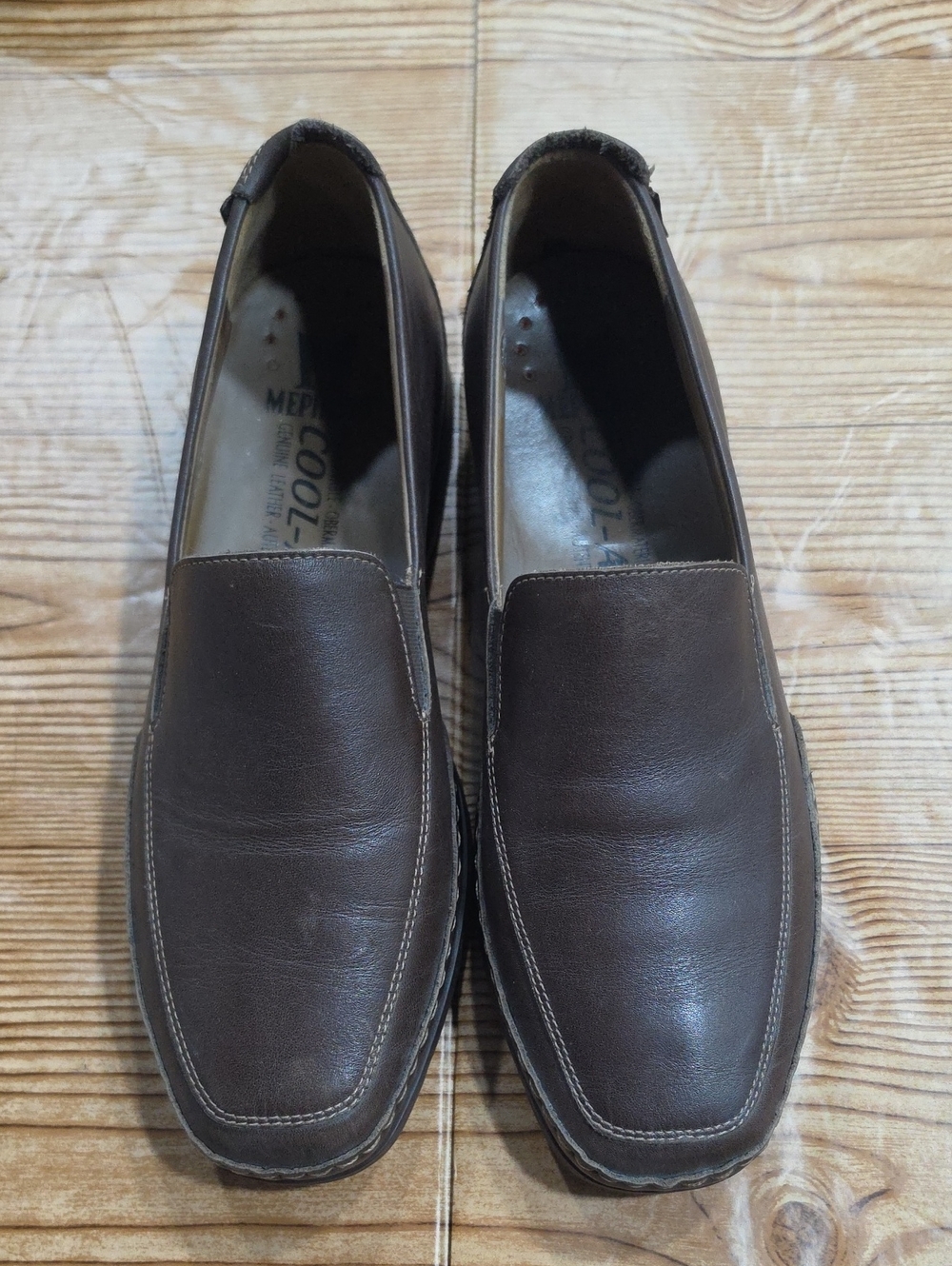 Mephisto Leather Slip On Loafers Men Size 10.5